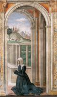 Ghirlandaio, Domenico - Portrait of the Donor Francesca Pitti-Tornabuoni